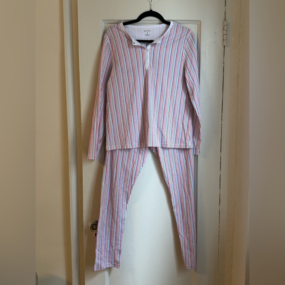 NWT Roller Rabbit Striped Pajama Set